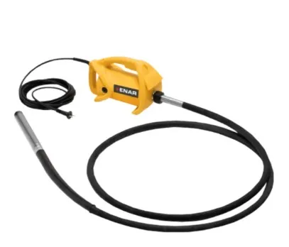 Vibrador Eléctrico ENAR FOX 1800W 2m para Concreto, 58mm