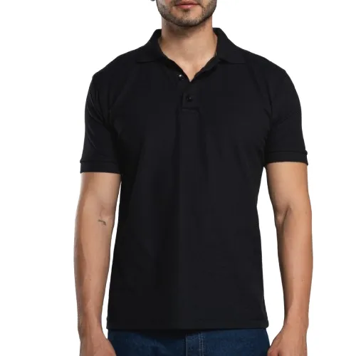 POLO AirMan ForceOne Negro para Caballero al Mayoreo – Estilo, Resistencia y Economía