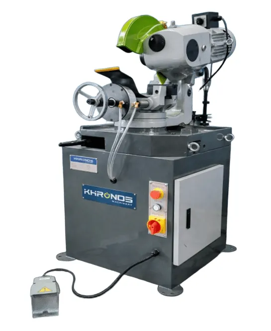 Sierra de disco semiautomática KMCS-275P industrial para corte de metal