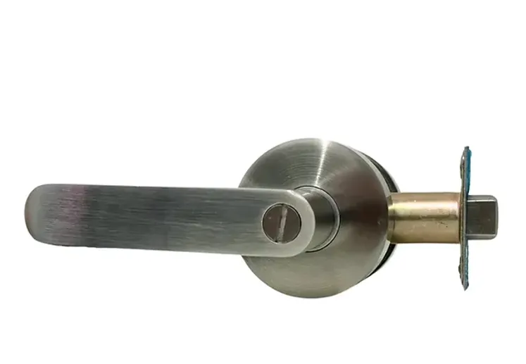 Manija Imola WC Satin Aluminio para Privacidad