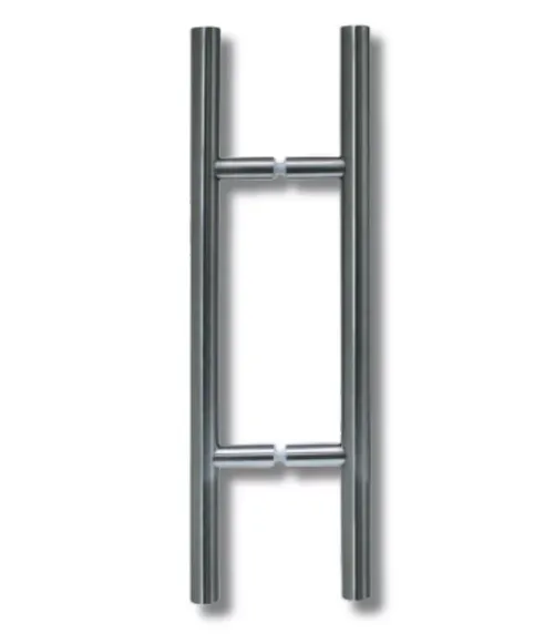 Manillón tipo H 25x204x305mm negro mate