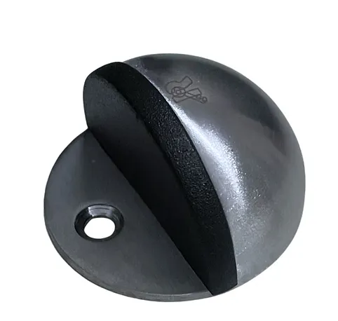 Tope Media Luna Inox Satin para Piso en Acero Inoxidable