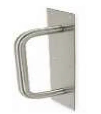 PLACA EMPUJE CON JALADERA SS304 300MM X 80MM para puertas