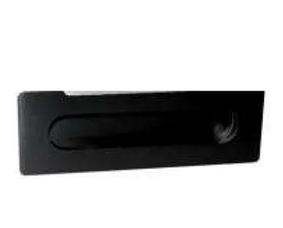 Jaladera Embutir Rectangular Negro 180x60