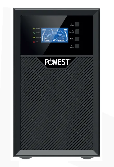 Sistema de potencia ininterrumpida UPS 1 kVA POWEST