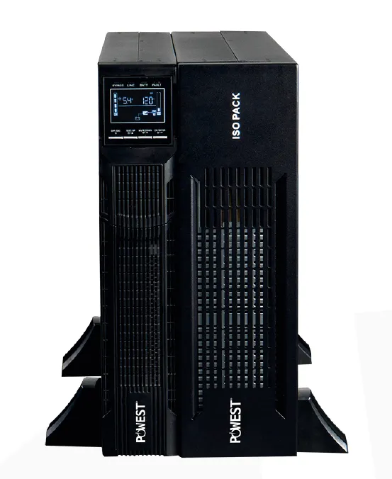 Sistema de Potencia Ininterrumpida (UPS) POWEST Tipo Rack / Torre 10KVA