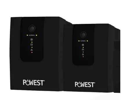 UPS POWEST Interactiva 2200VA para respaldo y protección eléctrica