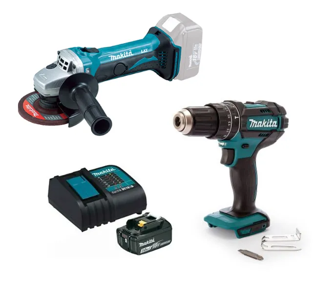 Paquete de Herramientas MAKITA DGAHP01 18V