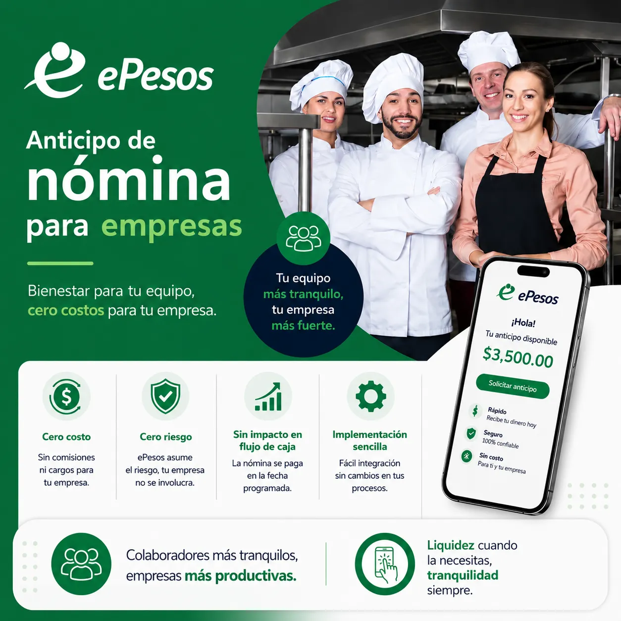 Beneficio financiero para empleados