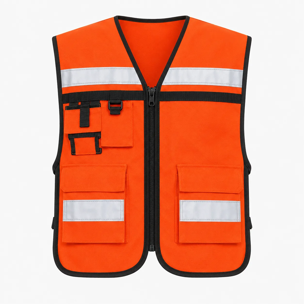 Chaleco Ejecutivo Naranja Cabel de alta visibilidad