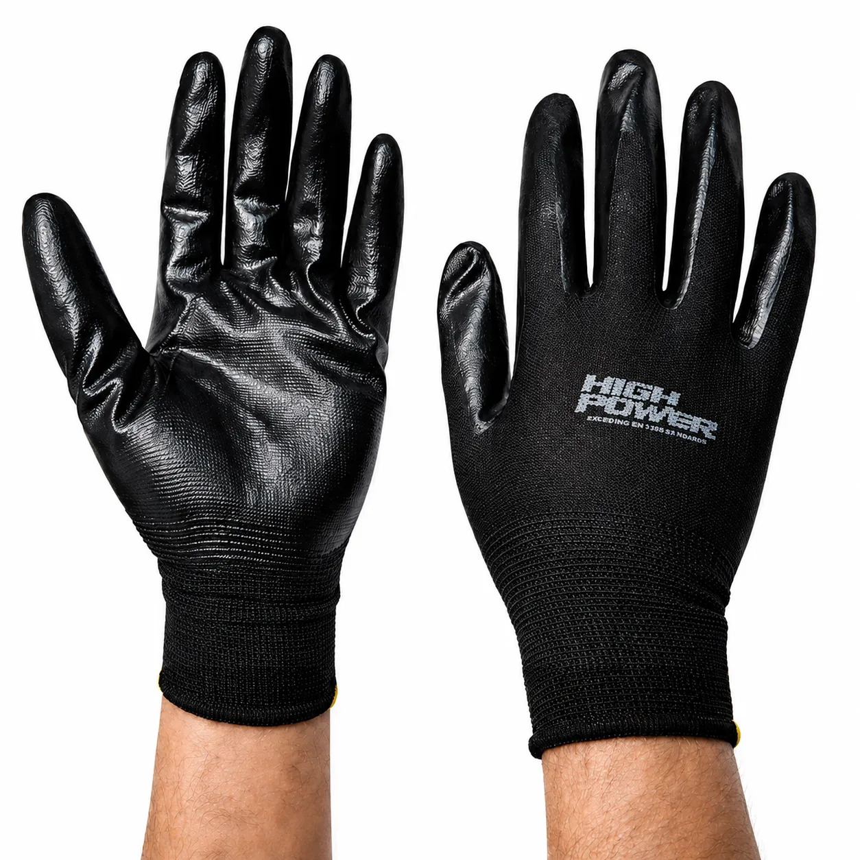 Guantes de Nitrilo Mediano GJ-1009 High Power