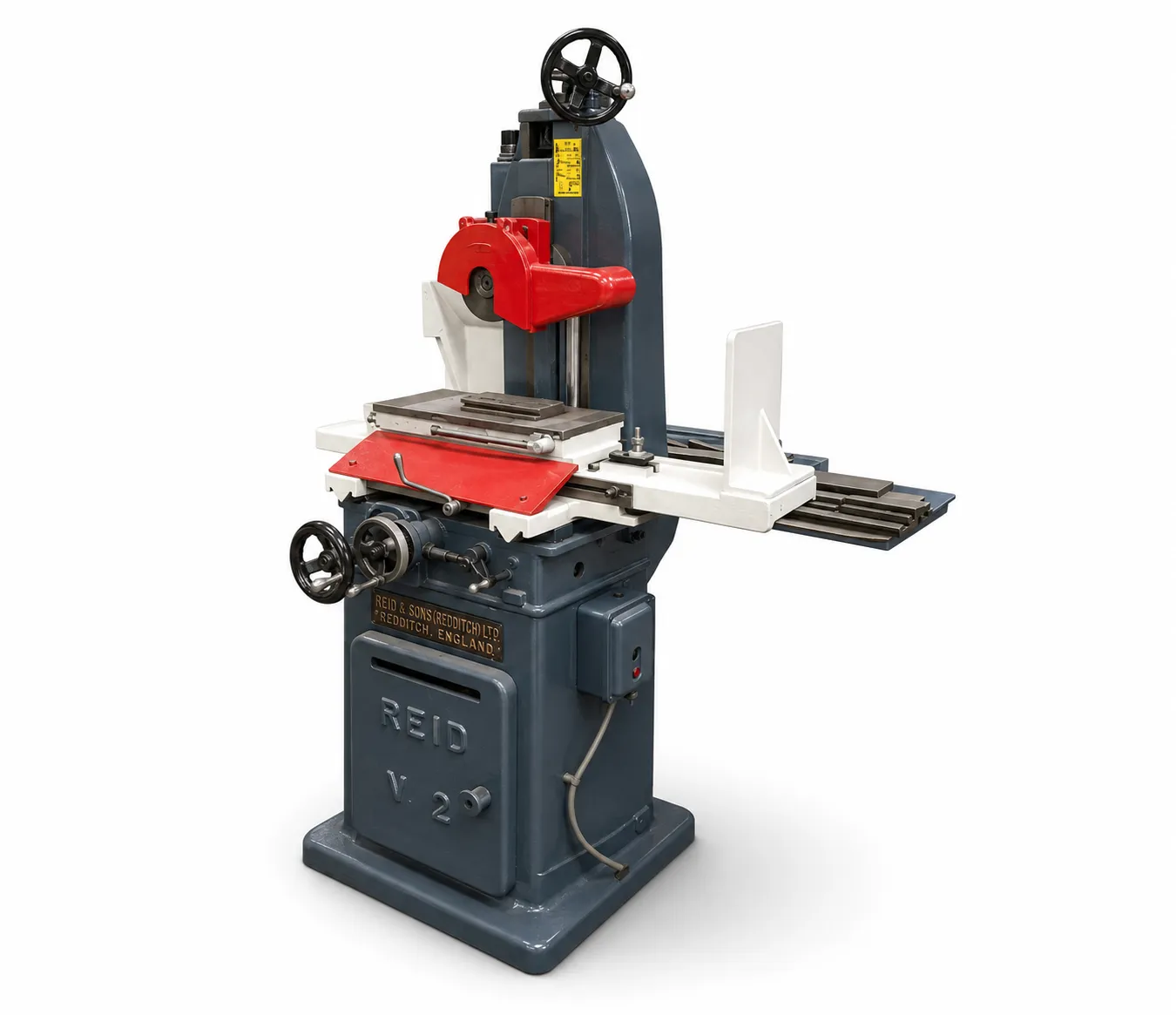 Rectificadora de Superficies Planas Reid Brothers No. 2-C de 6 x 18 Pulgadas