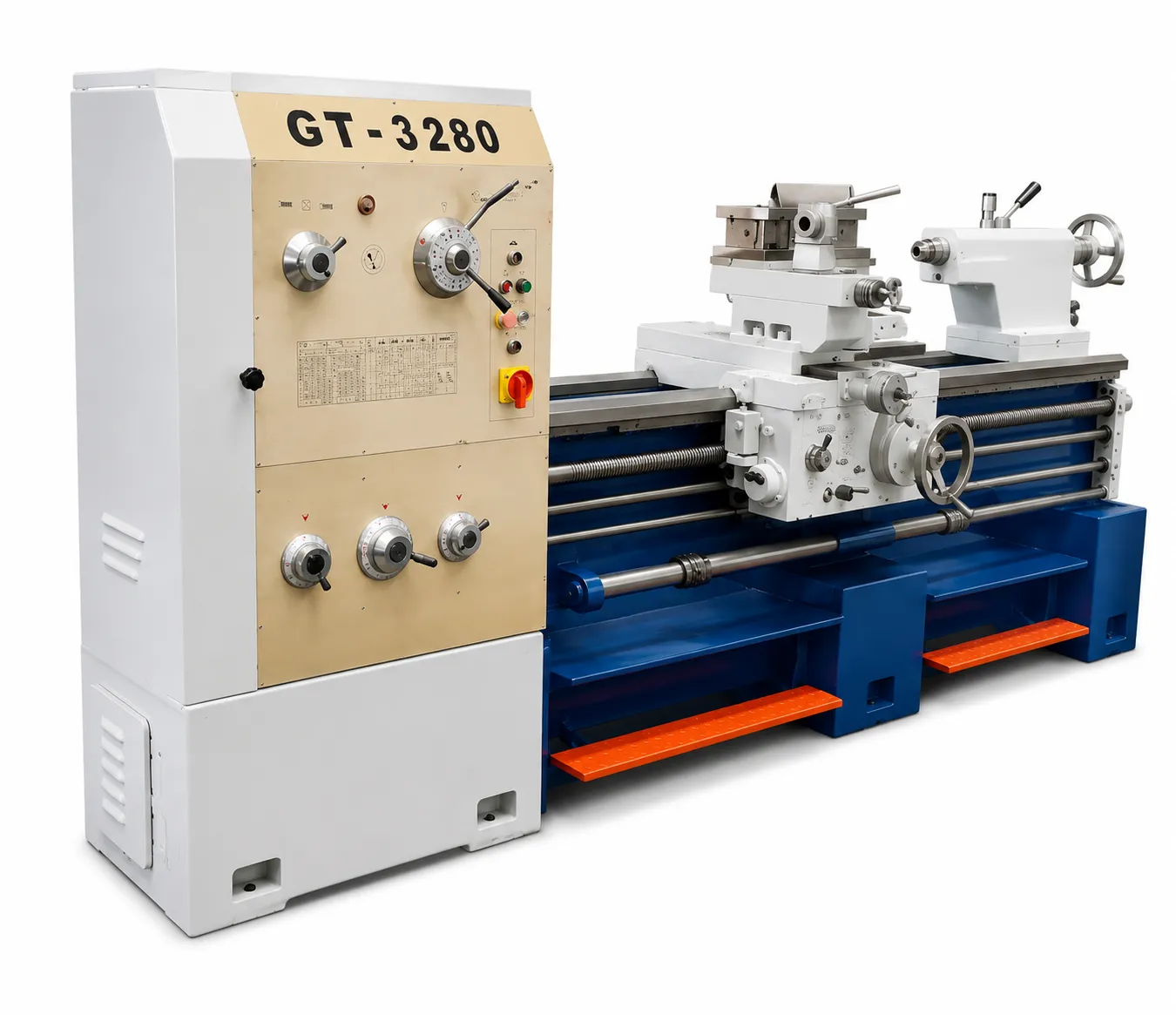 Torno Paralelo Taiwan GT-3280 de 32 Pulgadas por 2 Metros entre Centros