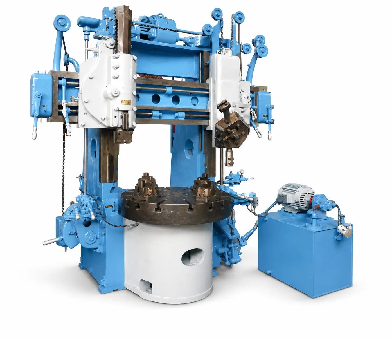 Torno Vertical Niles de 44 Pulgadas con Chuck Independiente