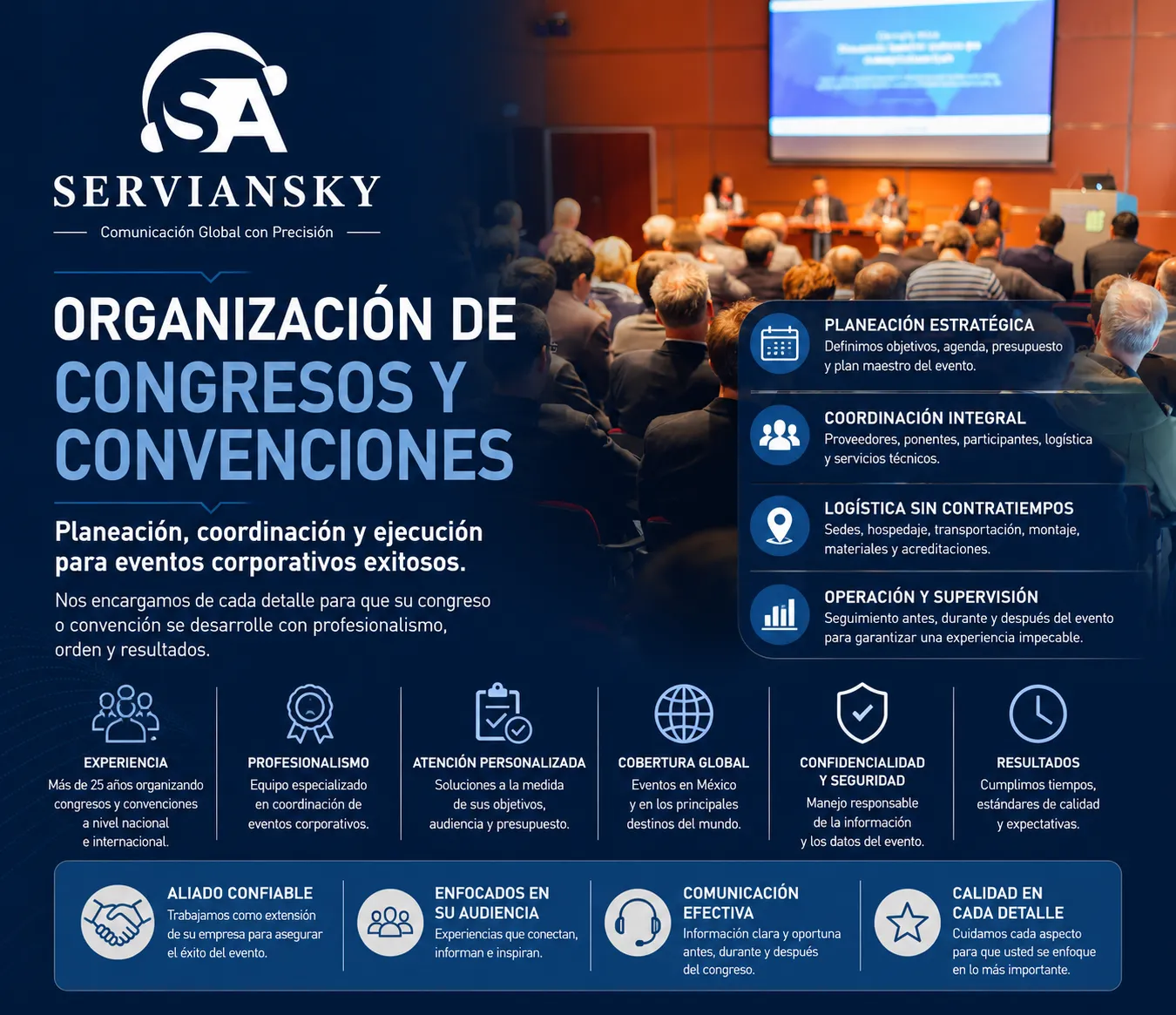 Organización de congresos y convenciones