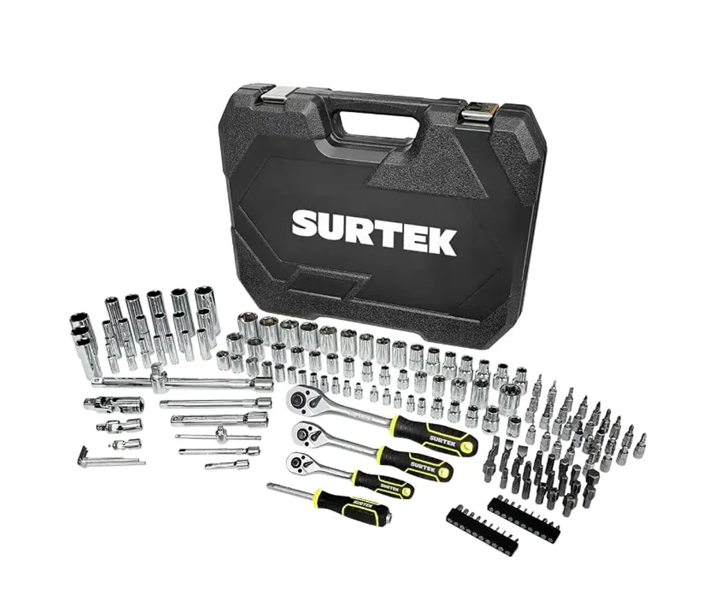 Juego combinado de herramientas para mecánico Surtek JCM2S de 169 piezas