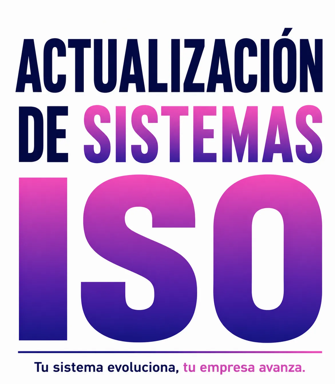 Actualización de Sistemas ISO