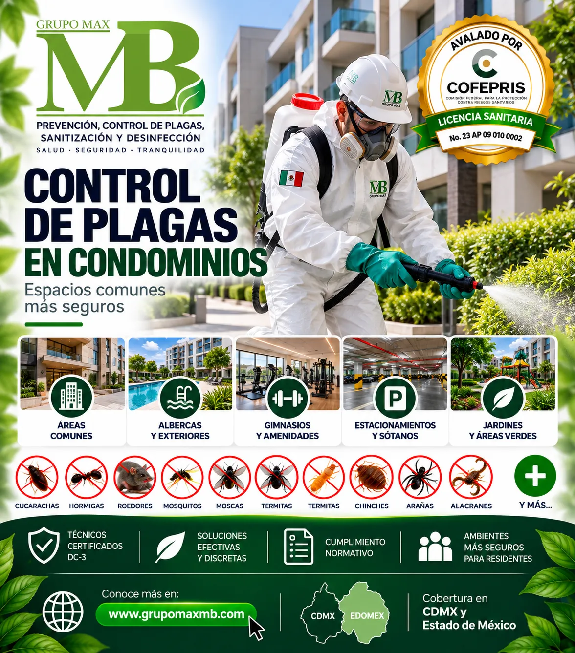 Control de Plagas para Condominios
