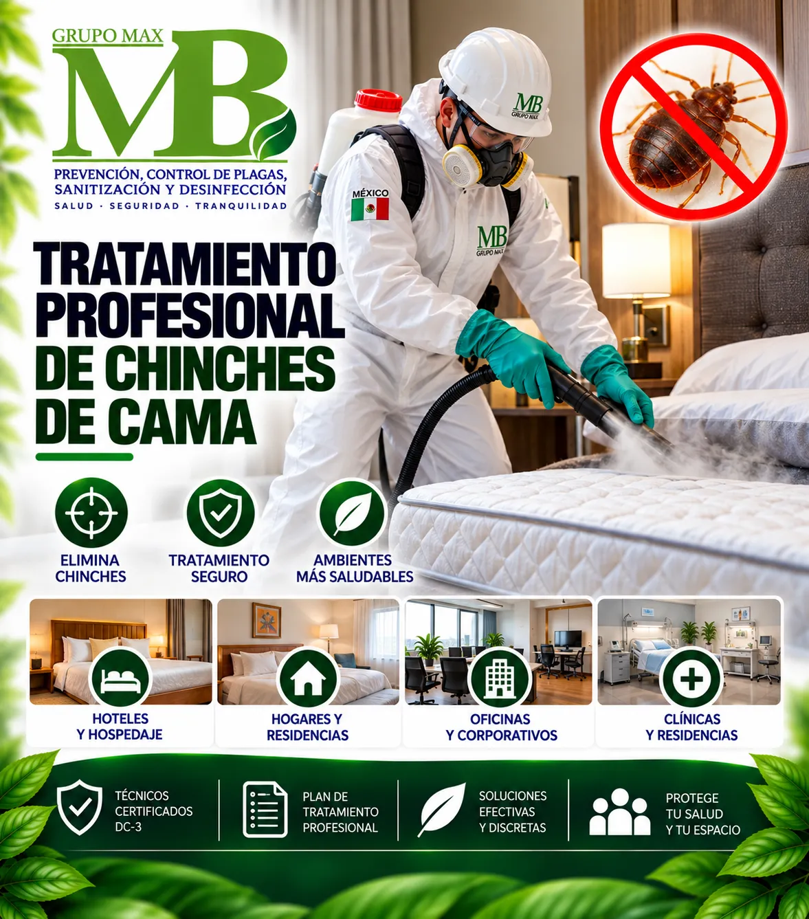 Tratamiento Profesional para Chinches de Cama