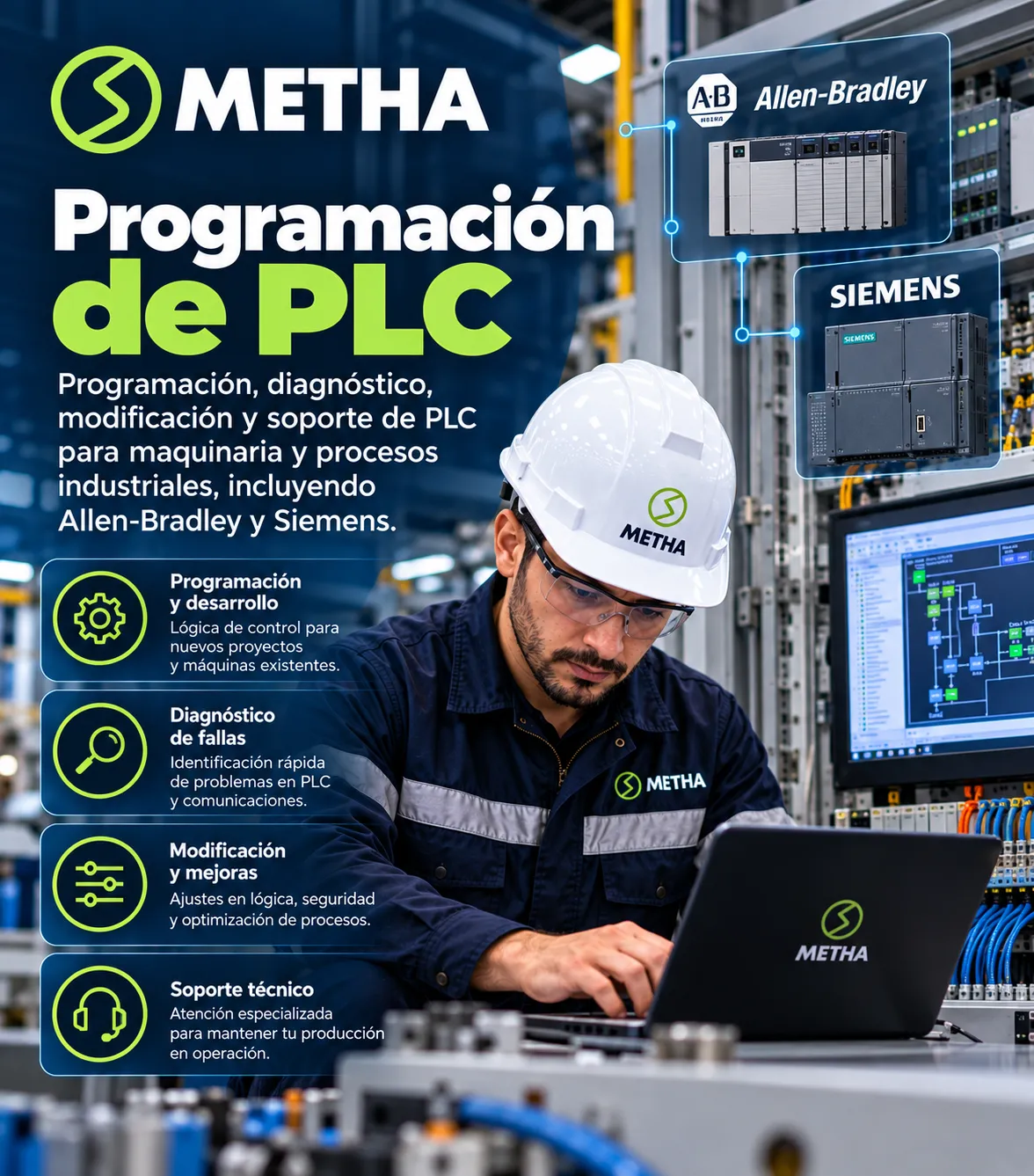 Programación de PLC METHA GROUP