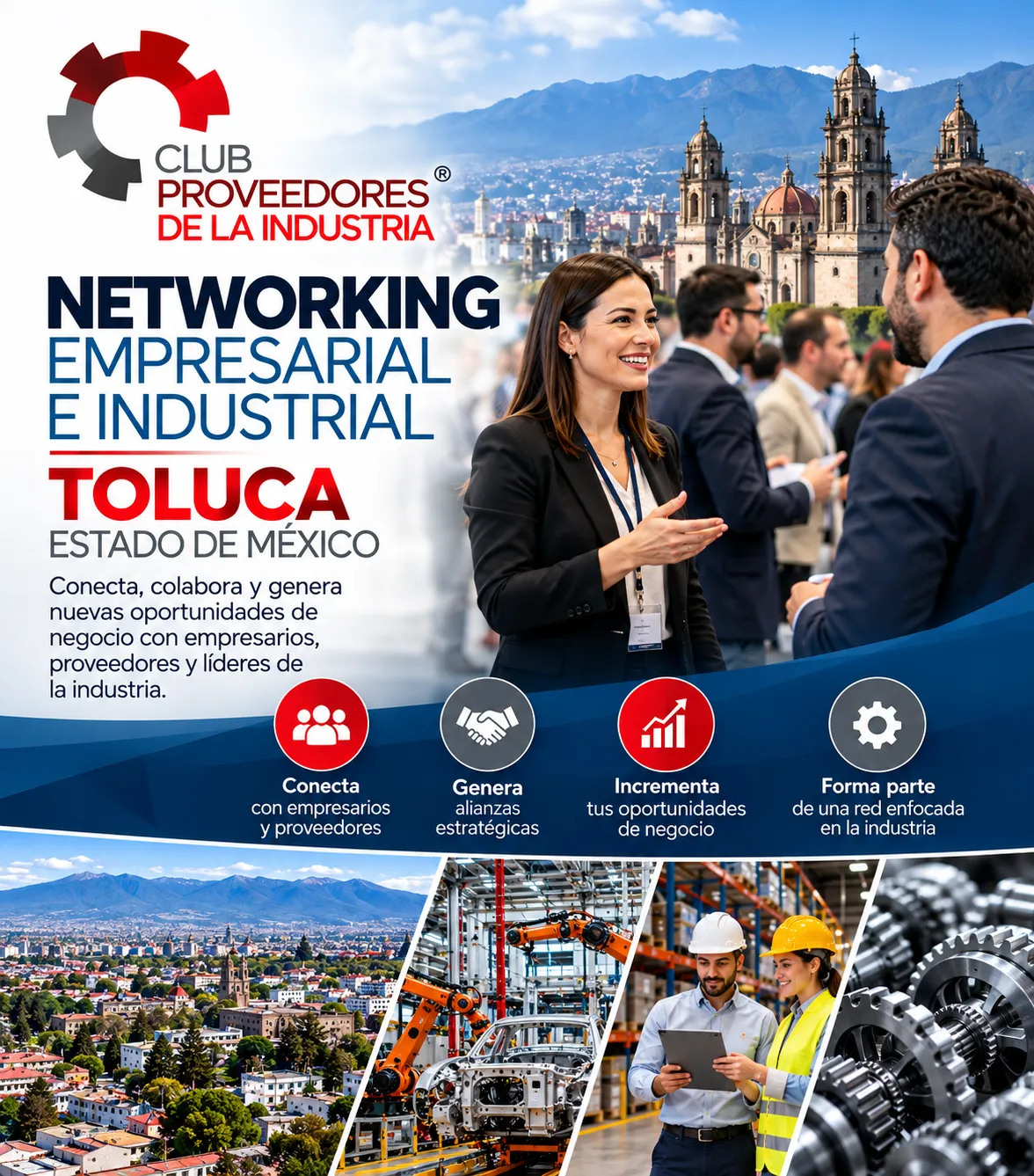 Networking industrial en Toluca, Estado de México