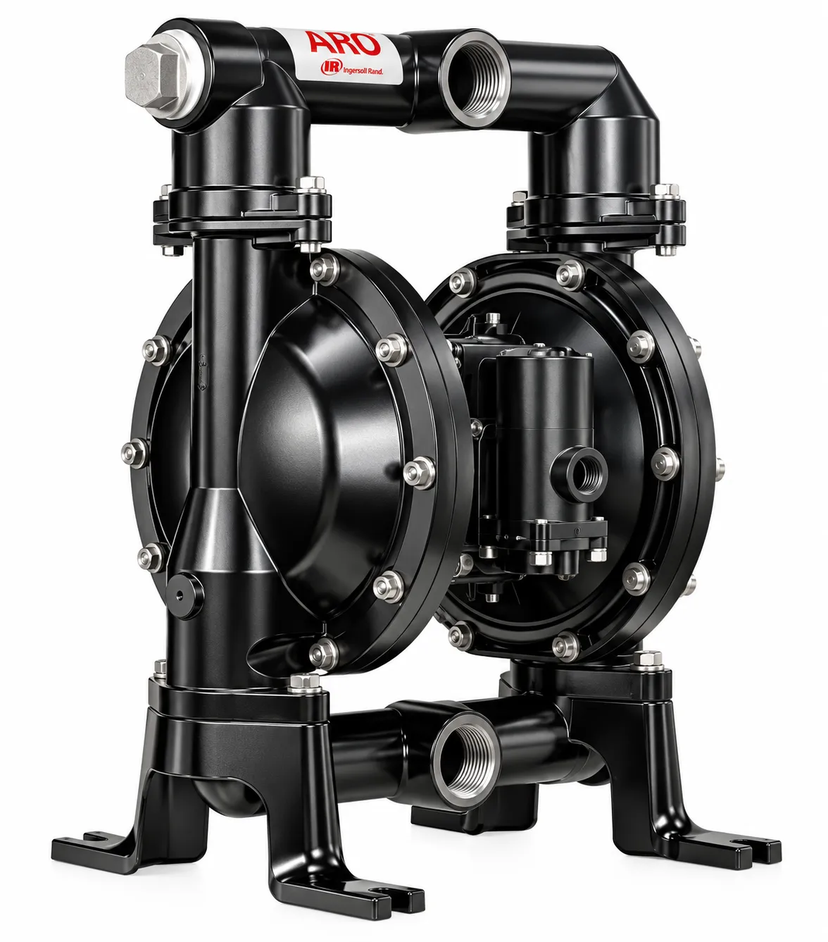 Bomba de diafragma neumática metálica ARO EXP de 1-1/2"