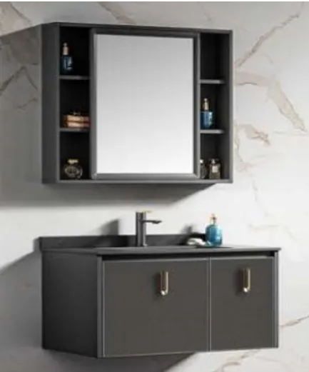 Gabinete para Baño DARK vista frontal 