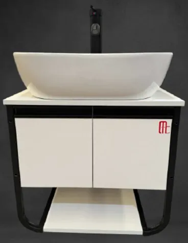 Gabinete para Baño Empotrado Modelo JADEITA vista frontal 