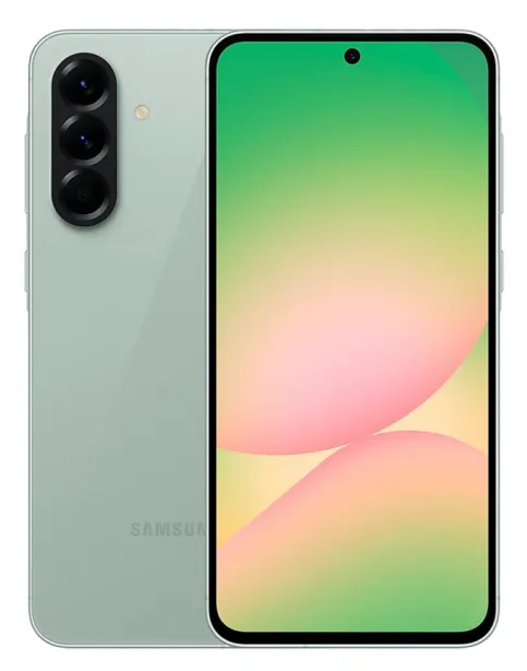 Samsung Galaxy A56 5G 8 GB RAM 256GB color verder vista frontal y posterior