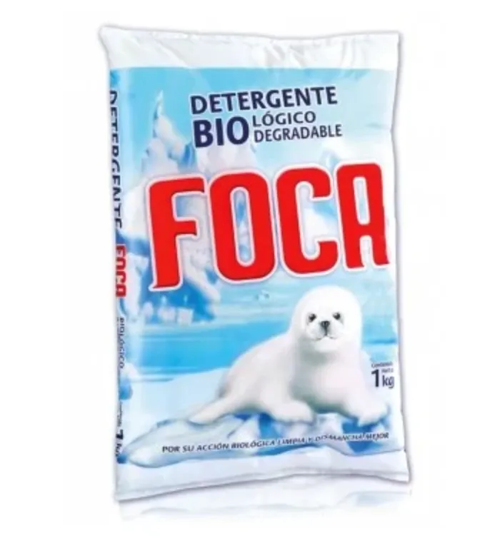 Detergente en Polvo Foca vista frontal