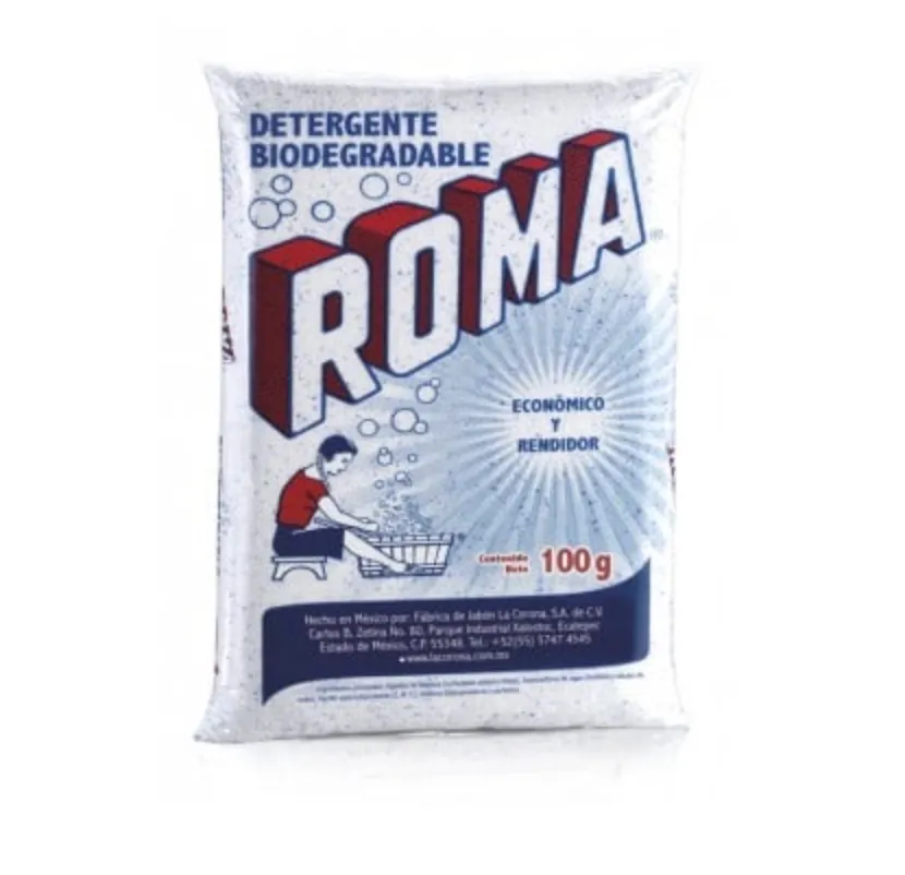 Detergente en Polvo Roma vista frontal