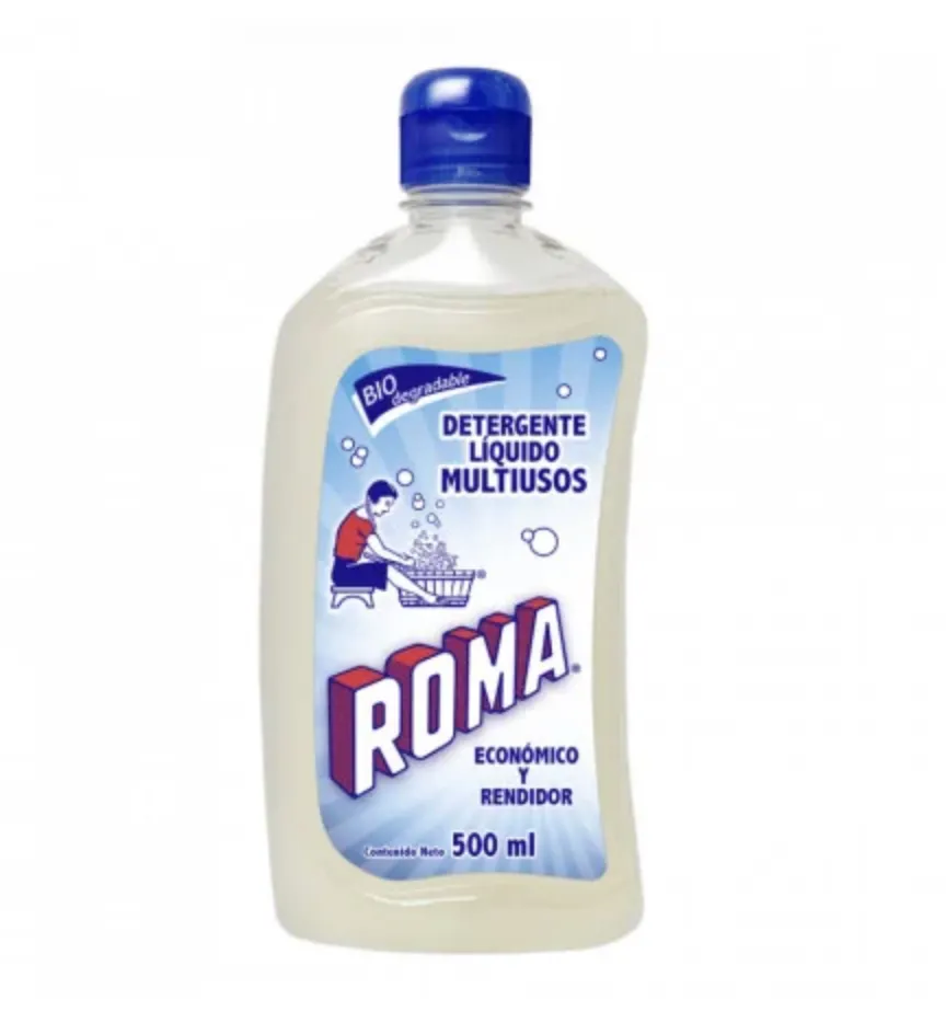 Detergente Líquido Roma Concentrado vista frontal