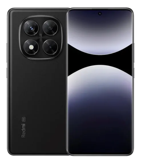 Xiaomi Redmi Note 14 Pro 5G 8+256GB Midnight Black MX vista frontal y posterior