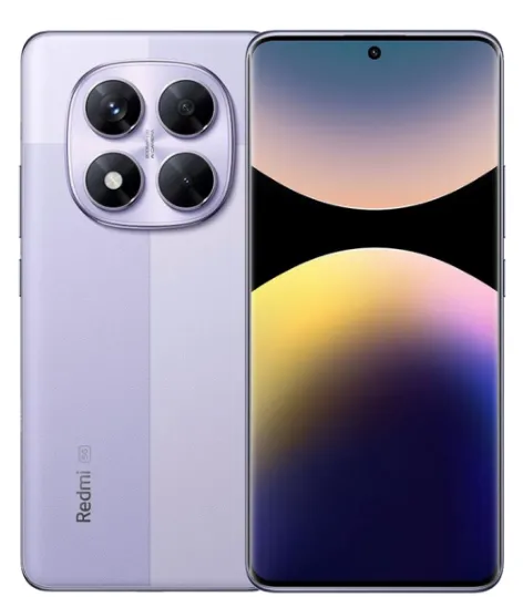 Xiaomi Redmi Note 14 Pro 5G 8+256GB color Lavanda vista frontal y posterior