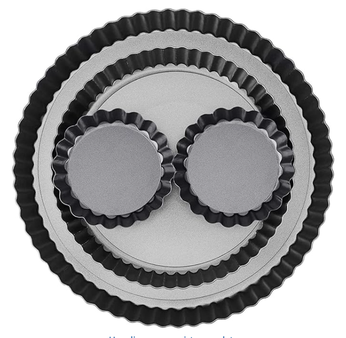 Moldes desmontables MELDA Juego de 4 moldes Vista frontal