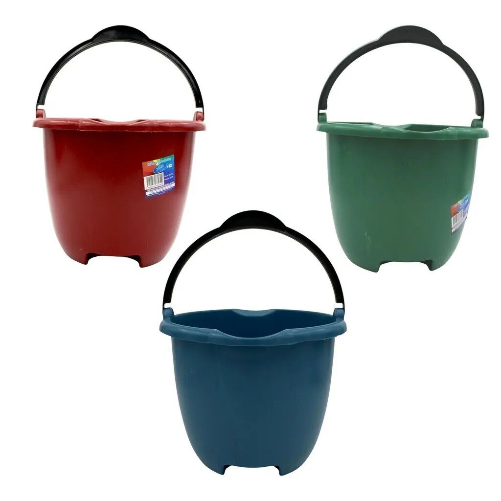 Cubeta Económica de Plástico vista frontal