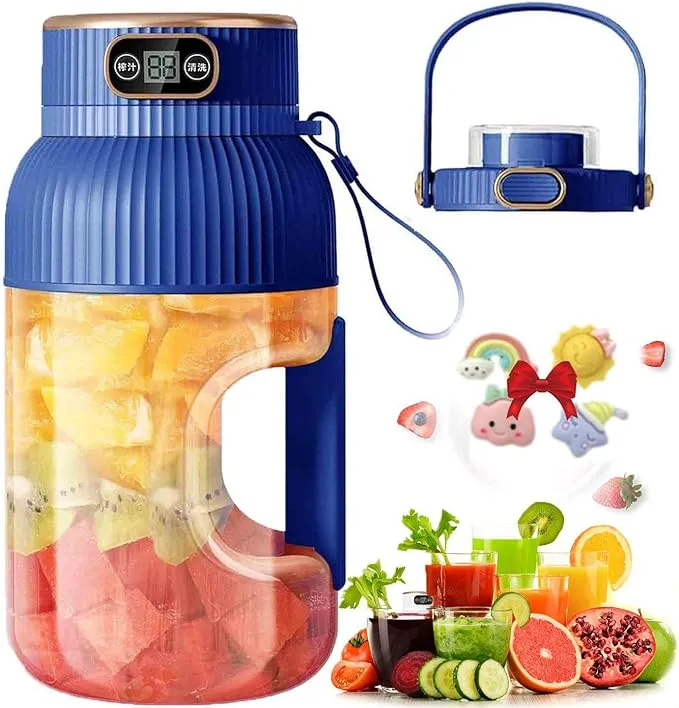 Vaso Batidora Portátil Yulyoie con Pantalla Digital vista frontal 