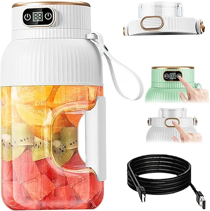 Vaso Licuadora Multifuncional con Pantalla Digital vista frontal 