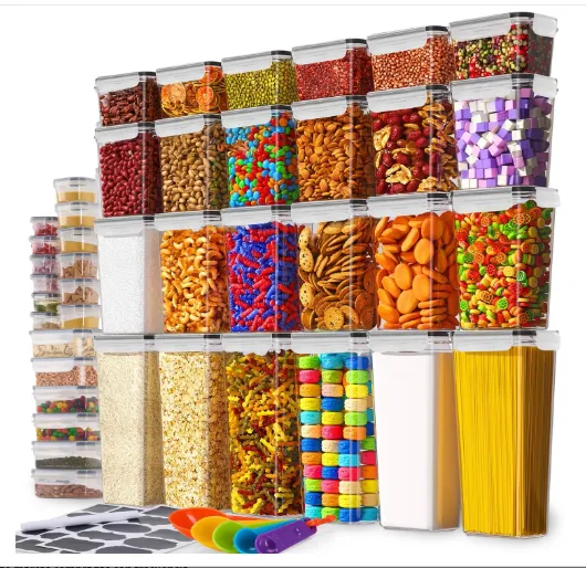 Set de 42 Piezas Contenedores para Alimentos Herméticos - Organización y Almacenaje