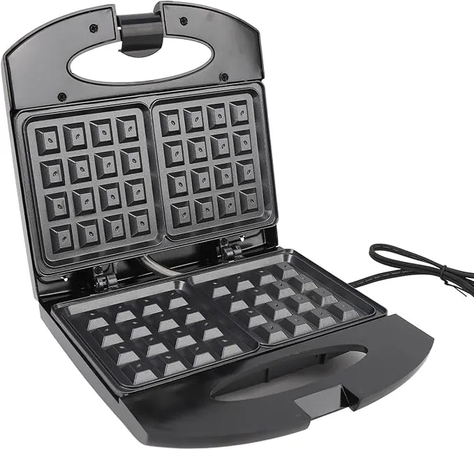 Gofrera Eléctrica TOPINCN 800W vista frontal 